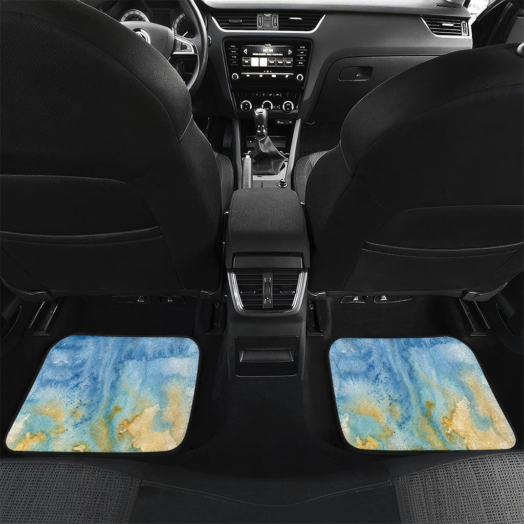 Somalia Liberation Unity Car Mats Soomaaliya Script Peace Dove Watercolor