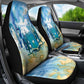 Somalia Liberation Unity Car Seat Cover Soomaaliya Script Peace Dove Watercolor