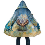 Somalia Liberation Unity Cloak Soomaaliya Script Peace Dove Watercolor