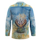 Somalia Liberation Unity Hockey Jersey Soomaaliya Script Peace Dove Watercolor