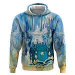 Somalia Liberation Unity Hoodie Soomaaliya Script Peace Dove Watercolor
