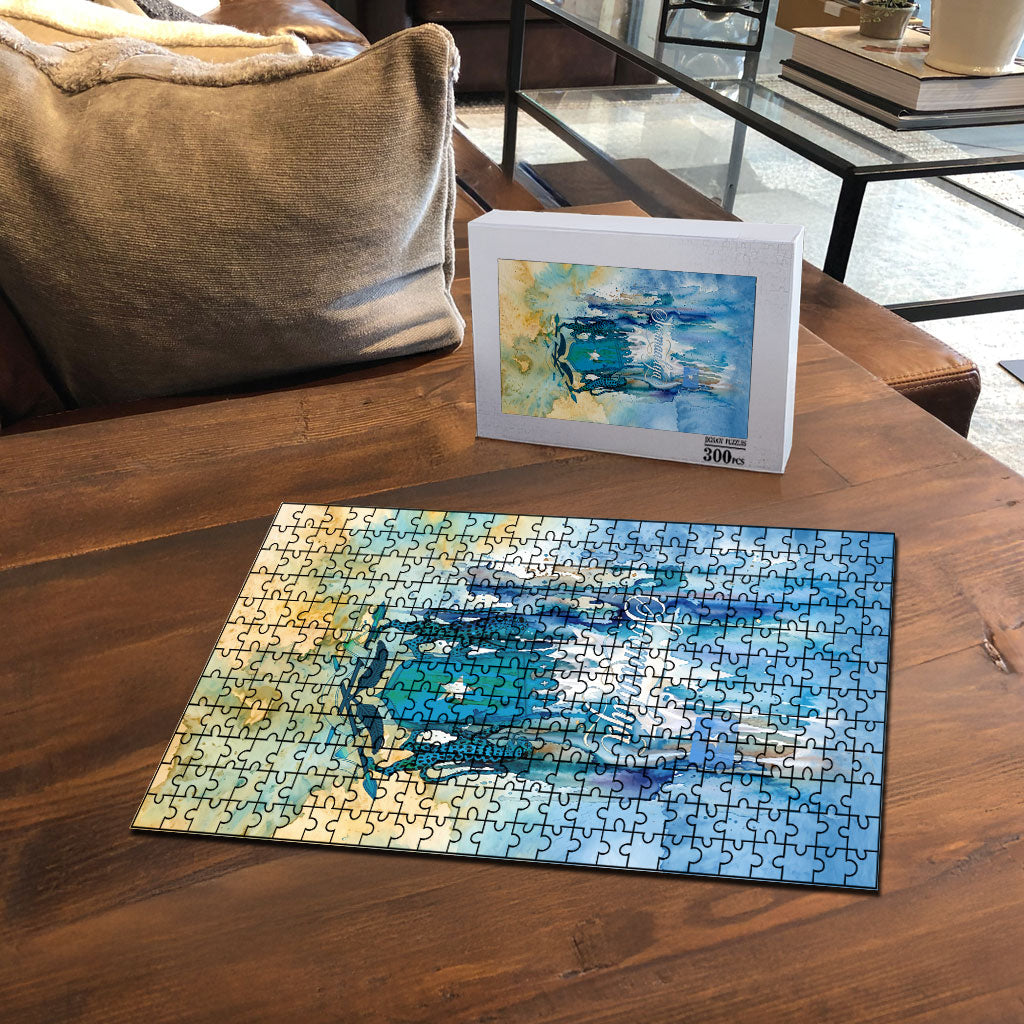 Somalia Liberation Unity Puzzle Soomaaliya Script Peace Dove Watercolor