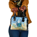 Somalia Liberation Unity Shoulder Handbag Soomaaliya Script Peace Dove Watercolor
