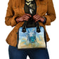 Somalia Liberation Unity Shoulder Handbag Soomaaliya Script Peace Dove Watercolor