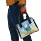 Somalia Liberation Unity Shoulder Handbag Soomaaliya Script Peace Dove Watercolor