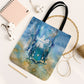 Somalia Liberation Unity Tote Bag Soomaaliya Script Peace Dove Watercolor