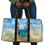 Somalia Liberation Unity Travel Bag Soomaaliya Script Peace Dove Watercolor