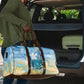 Somalia Liberation Unity Travel Bag Soomaaliya Script Peace Dove Watercolor
