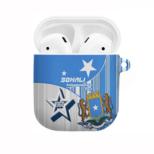 Somalia Independence Day 1960 AirPods Case Somali Coat Of Arms Star - Land Of The Brave
