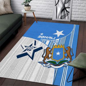 Somalia Independence Day 1960 Area Rug Somali Coat Of Arms Star - Land Of The Brave