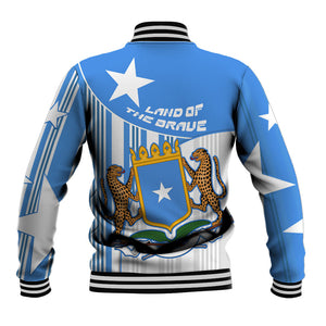 Somalia Independence Day 1960 Baseball Jacket Somali Coat Of Arms Star - Land Of The Brave