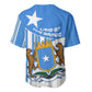 Somalia Independence Day 1960 Baseball Jersey Somali Coat Of Arms Star - Land Of The Brave