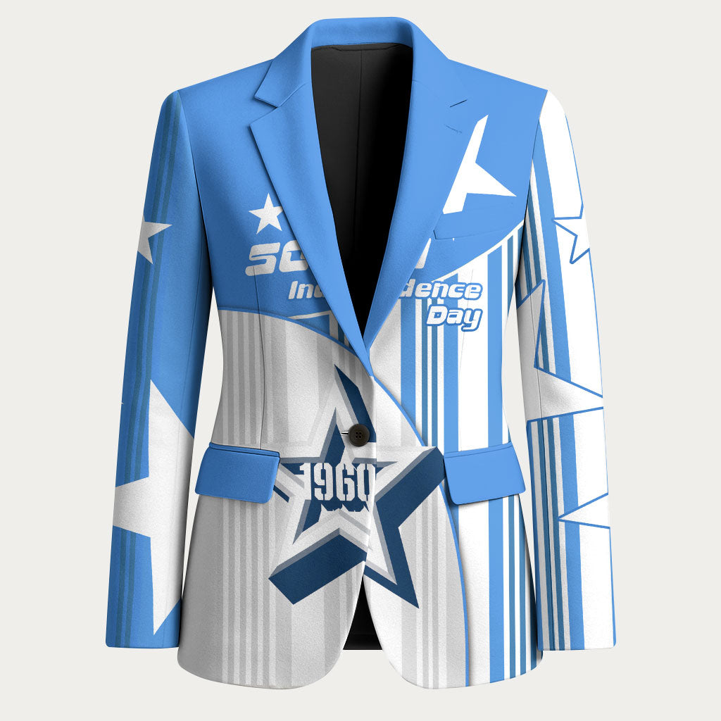 Somalia Independence Day 1960 Blazer Somali Coat Of Arms Star - Land Of The Brave