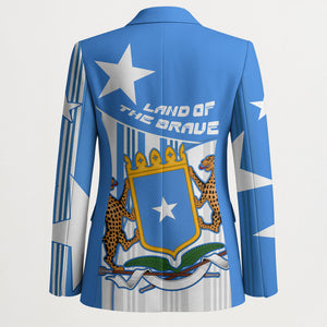 Somalia Independence Day 1960 Blazer Somali Coat Of Arms Star - Land Of The Brave