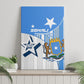 Somalia Independence Day 1960 Canvas Wall Art Somali Coat Of Arms Star - Land Of The Brave