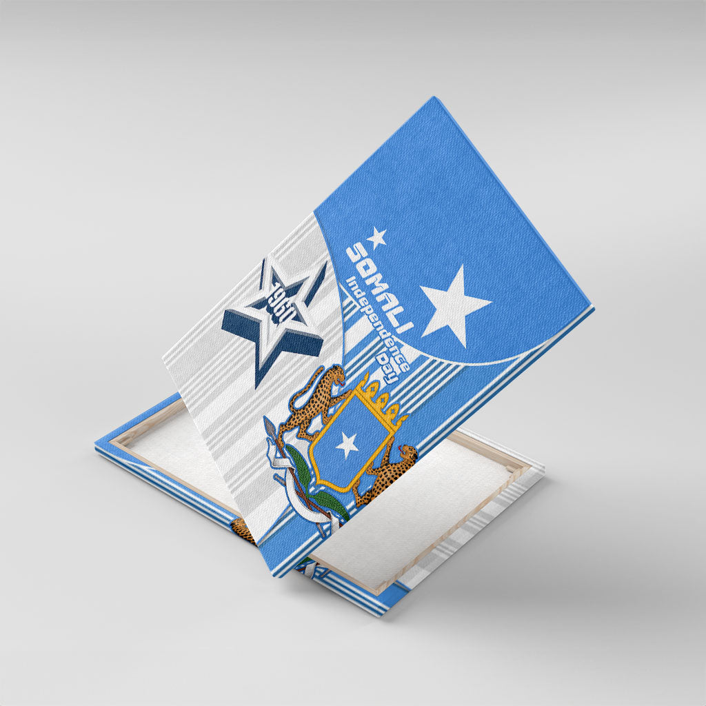 Somalia Independence Day 1960 Canvas Wall Art Somali Coat Of Arms Star - Land Of The Brave