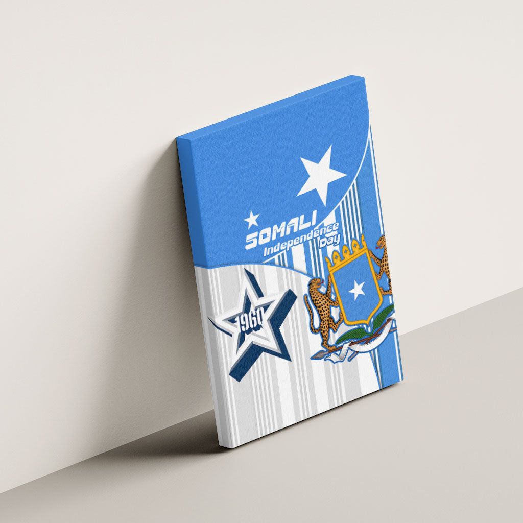 Somalia Independence Day 1960 Canvas Wall Art Somali Coat Of Arms Star - Land Of The Brave