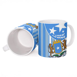 Somalia Independence Day 1960 Ceramic Mug Somali Coat Of Arms Star - Land Of The Brave