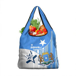 Somalia Independence Day 1960 Grocery Bag Somali Coat Of Arms Star - Land Of The Brave