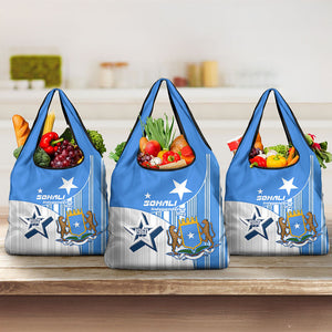 Somalia Independence Day 1960 Grocery Bag Somali Coat Of Arms Star - Land Of The Brave