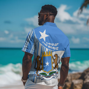 Somalia Independence Day 1960 Hawaiian Shirt Somali Coat Of Arms Star - Land Of The Brave