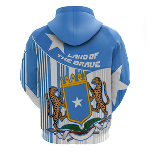 Somalia Independence Day 1960 Hoodie Somali Coat Of Arms Star - Land Of The Brave
