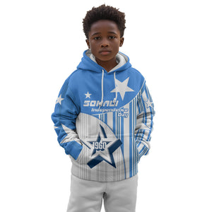 Somalia Independence Day 1960 Kid Hoodie Somali Coat Of Arms Star - Land Of The Brave