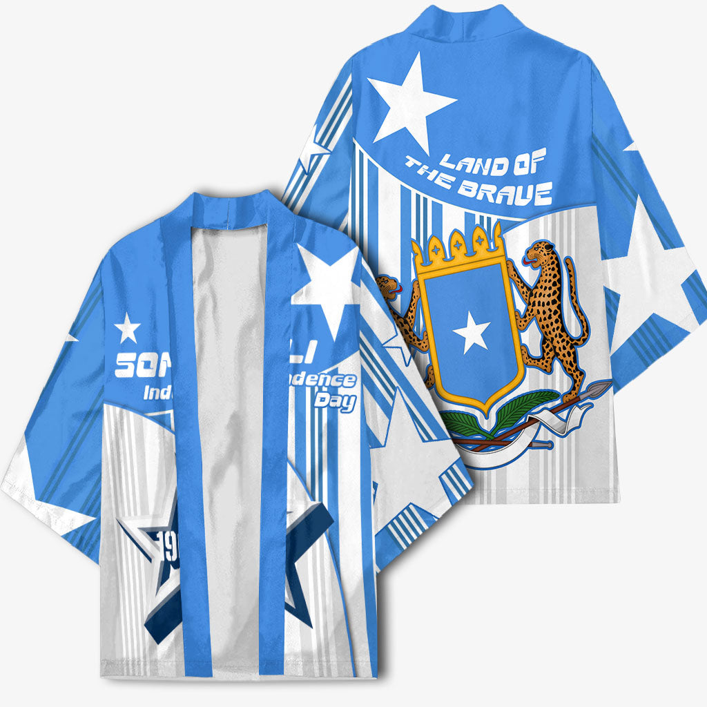 Somalia Independence Day 1960 Kimono Somali Coat Of Arms Star - Land Of The Brave