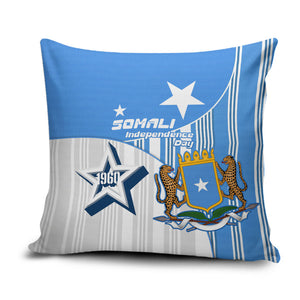 Somalia Independence Day 1960 Pillow Cover Somali Coat Of Arms Star - Land Of The Brave