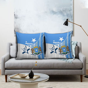 Somalia Independence Day 1960 Pillow Cover Somali Coat Of Arms Star - Land Of The Brave