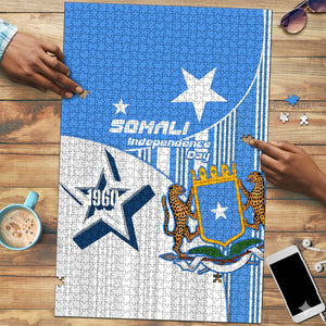 Somalia Independence Day 1960 Puzzle Somali Coat Of Arms Star - Land Of The Brave