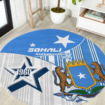Somalia Independence Day 1960 Round Carpet Somali Coat Of Arms Star - Land Of The Brave
