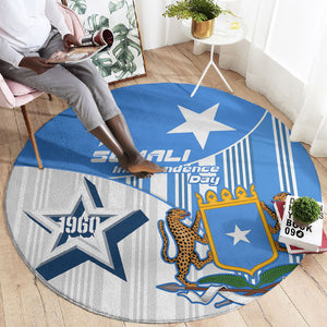 Somalia Independence Day 1960 Round Carpet Somali Coat Of Arms Star - Land Of The Brave