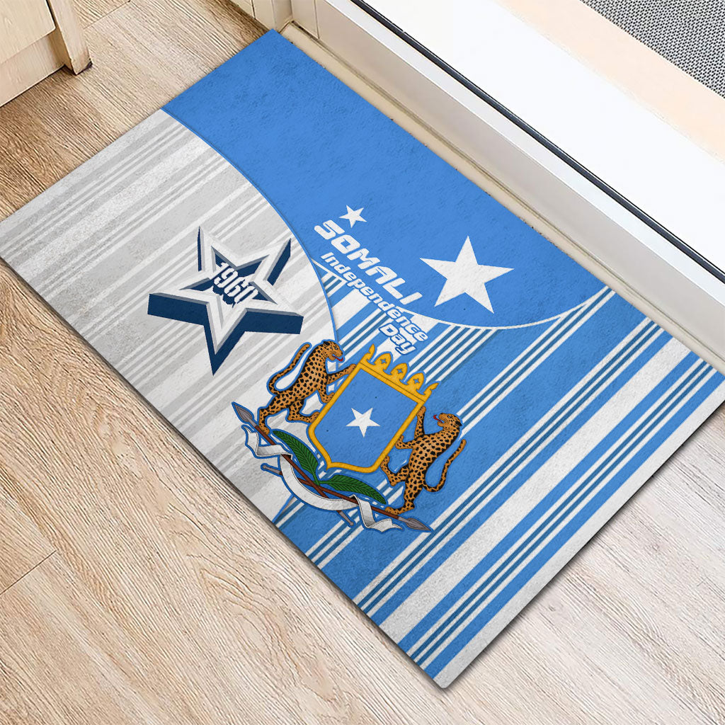 Somalia Independence Day 1960 Rubber Doormat Somali Coat Of Arms Star - Land Of The Brave