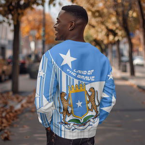 Somalia Independence Day 1960 Sweatshirt Somali Coat Of Arms Star - Land Of The Brave