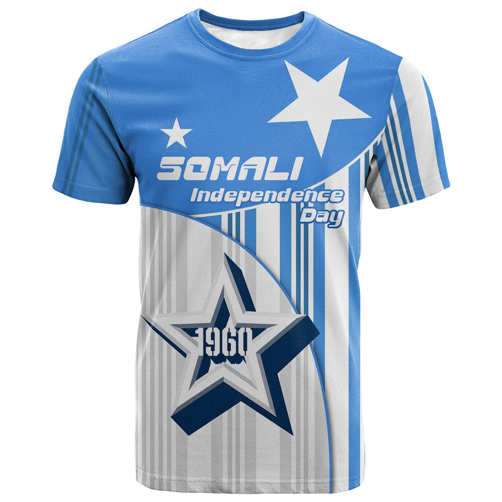 Somalia Independence Day 1960 T shirt Somali Coat Of Arms Star - Land Of The Brave