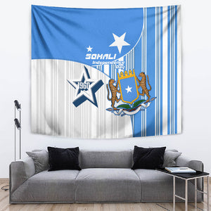Somalia Independence Day 1960 Tapestry Somali Coat Of Arms Star - Land Of The Brave