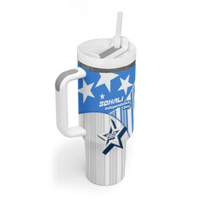 Somalia Independence Day 1960 Tumbler With Handle Somali Coat Of Arms Star - Land Of The Brave