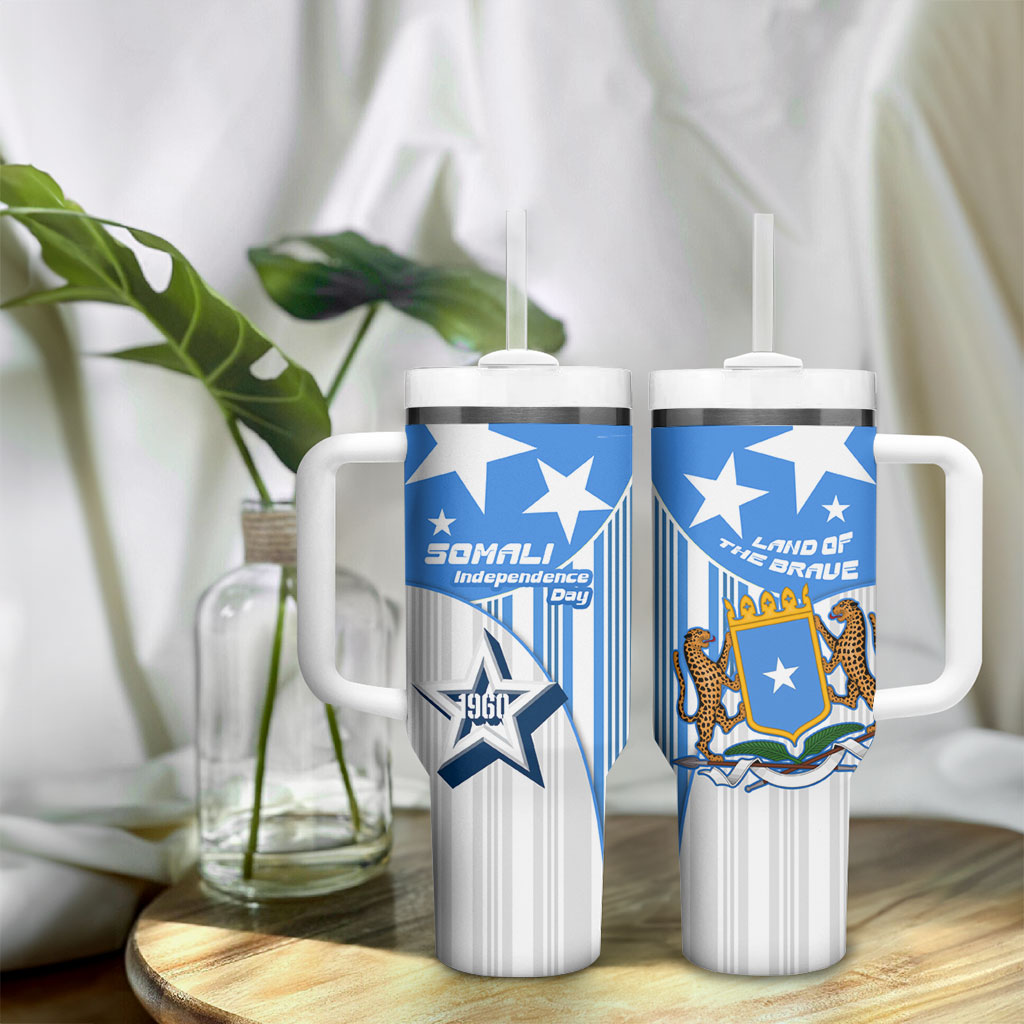 Somalia Independence Day 1960 Tumbler With Handle Somali Coat Of Arms Star - Land Of The Brave