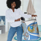 Somalia Freedom Independence Laundry Basket Leopard Flag Power Fist