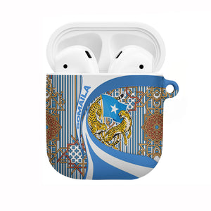 Somalia Freedom Independence AirPods Case Leopard Flag Power Fist