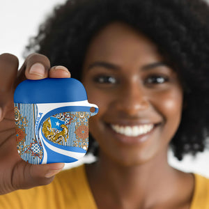Somalia Freedom Independence AirPods Case Leopard Flag Power Fist