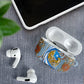 Somalia Freedom Independence AirPods Case Leopard Flag Power Fist