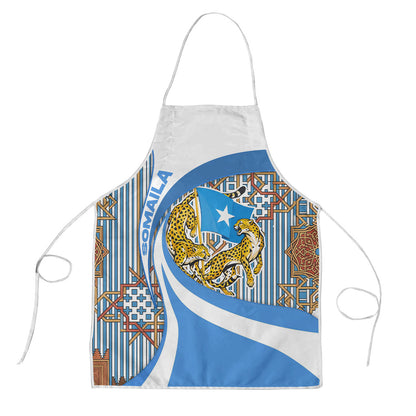 Somalia Freedom Independence Apron Leopard Flag Power Fist