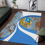 Somalia Freedom Independence Area Rug Leopard Flag Power Fist