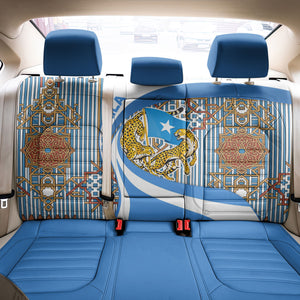 Somalia Freedom Independence Back Car Seat Cover Leopard Flag Power Fist
