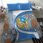 Somalia Freedom Independence Bedding Set Leopard Flag Power Fist