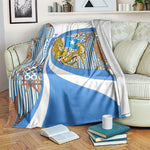 Somalia Freedom Independence Blanket Leopard Flag Power Fist