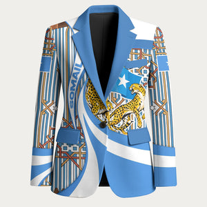Somalia Freedom Independence Blazer Leopard Flag Power Fist