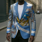 Somalia Freedom Independence Blazer Leopard Flag Power Fist